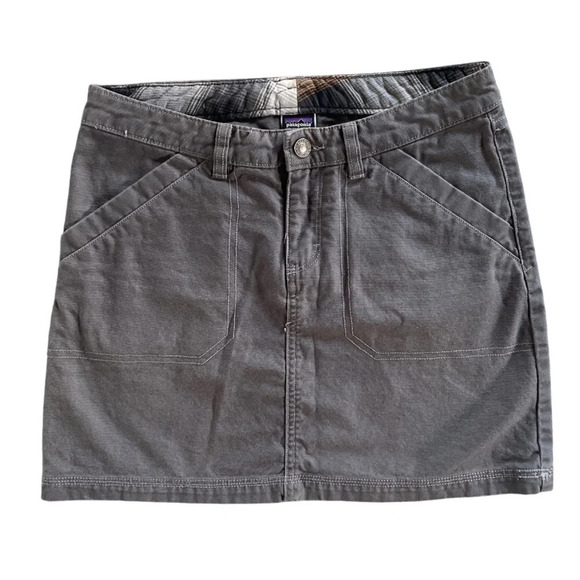 Patagonia Prairie Dawn Skirt Women’s 2 Organic Cotton Outdoor Short Hiking Skirt - Picture 1 of 13